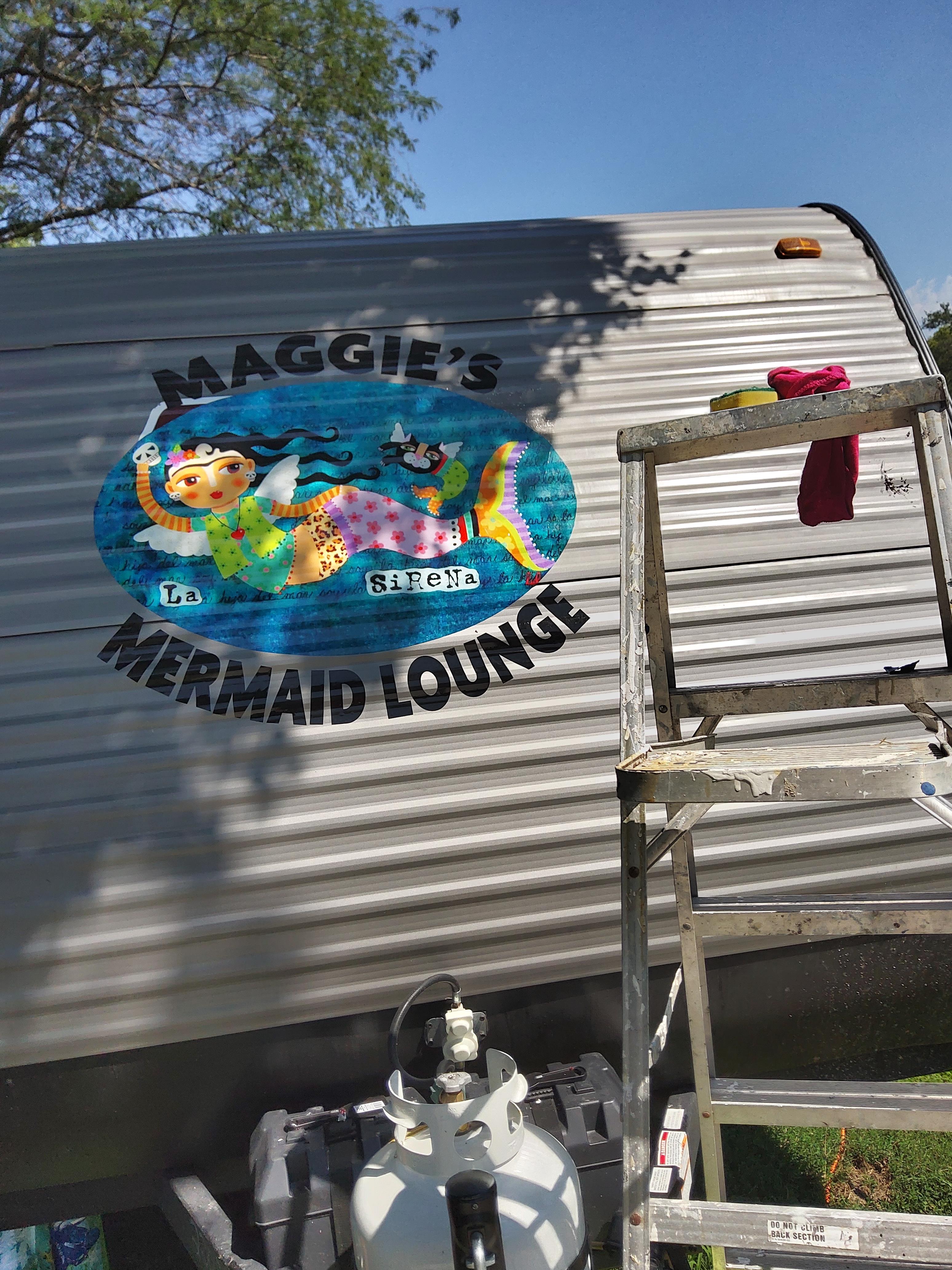 Maggie's Mermaid Lounge Vehicle Graphics